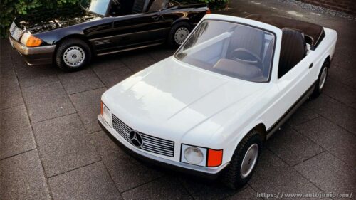 agostini autojunior mercedes 500 sec