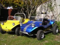 ff racing mini buggy bleu